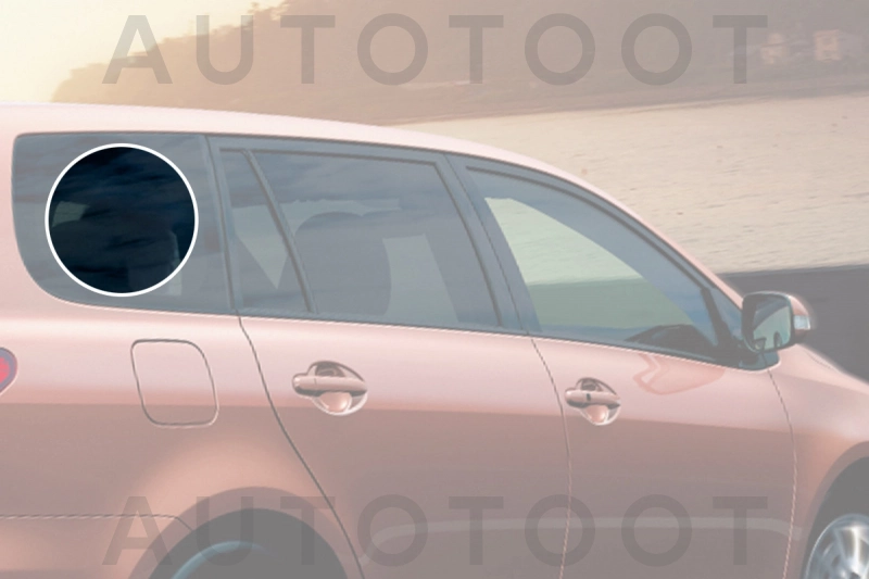 Стекло багажника боковое заднее правое с антеной -  для TOYOTA COROLLA FIELDER