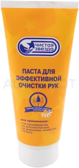 Паста для очистки рук "Чистая звезда", туба 200 мл - Артикул 850808 - Производитель Pingo - Фото, Отзывы, Цены