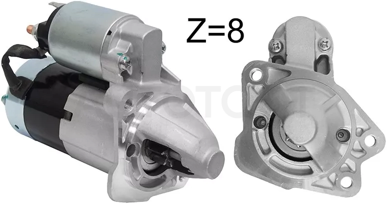 Стартер Mazda 3 03-09 / Demio 02-07 (1 kW/ Z=8/ (восстановленный))