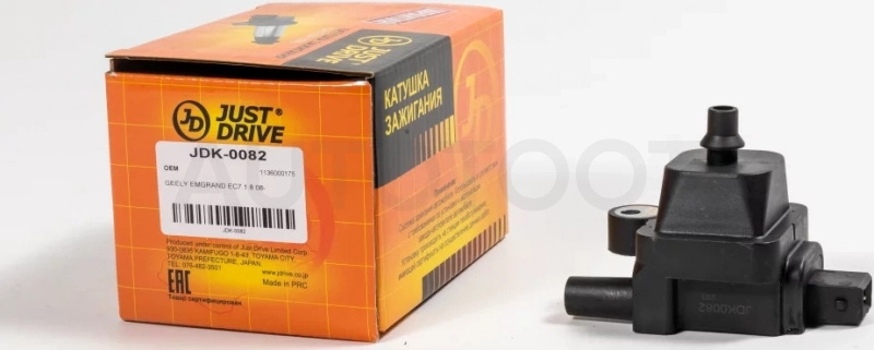 Катушка зажигания - Артикул JDK0082 - Производитель Just Drive - Фото, Отзывы, Цены