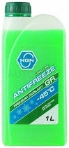 Антифриз NGN готовый GR -45 зеленый 1л