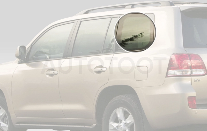 Стекло багажника боковое заднее левое -  для TOYOTA LAND CRUISER, LEXUS LX570