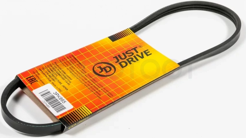 Ремень поликлиновый JD - Артикул 3PK665 - Производитель Just Drive - Фото, Отзывы, Цены