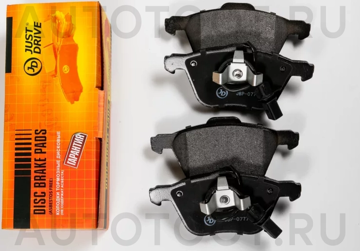 Колодки тормозные дисковые передние, комплект - Артикул JBP0777 - Производитель Just Drive - Фото, Отзывы, Цены