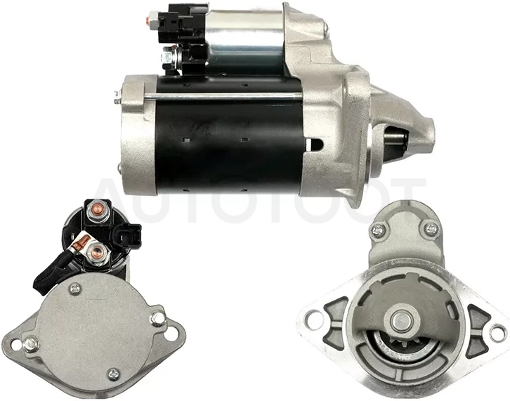 Стартер Toyota Avensis (T250) 03-08 / Corolla (E120) 00-07 / Pontiac Vibe 02-08 / Toyota Celica 99-06 / Corolla Verso 01-09 / Matrix 02-07 / MR2 99-07 (1,3 kW/ Z=9)