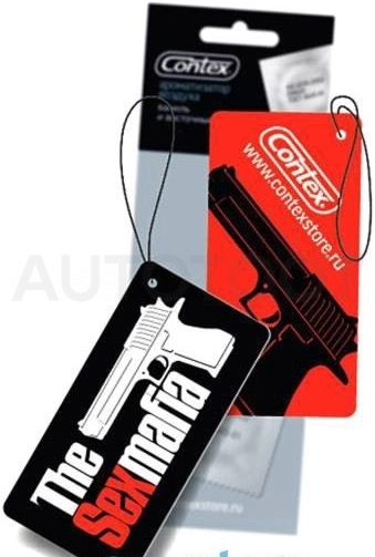 Ароматизатор подвесной картон CONTEX THE SEX MAFIA - Артикул 00000087844 - Производитель CONTEX - Фото, Отзывы, Цены