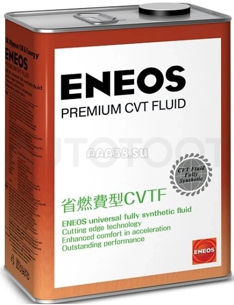 Масло трансмиссионное ENEOS Premium CVT Fluid 4 л - Артикул 8809478942094 - Производитель Eneos - Фото, Отзывы, Цены