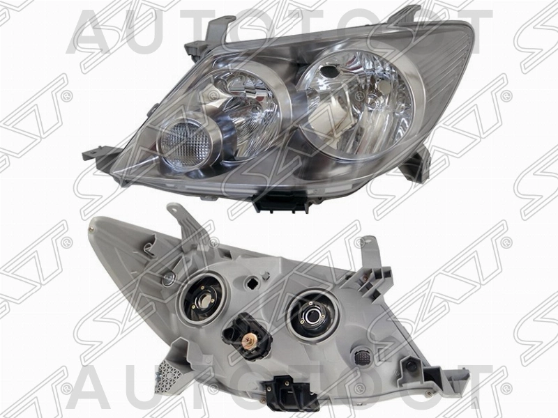 Фара левая -ST21211H8L Sat для TOYOTA FORTUNER