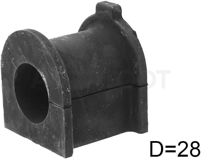 Втулка стабилизатора Toyota Land Cruiser (J100) 98-07 / Land Cruiser Prado (J90,J120) 96-09 / Lexus GX 02-09 / Toyota 4Runner 02-09 / FJ Cruiser 05-18 / Hilux Surf 02-09 (Спереди/ 28.00)