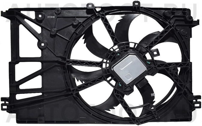 Диффузор радиатора в сборе 2.0 / 2.5 / 3.5 -  для TOYOTA CAMRY, TOYOTA RAV4