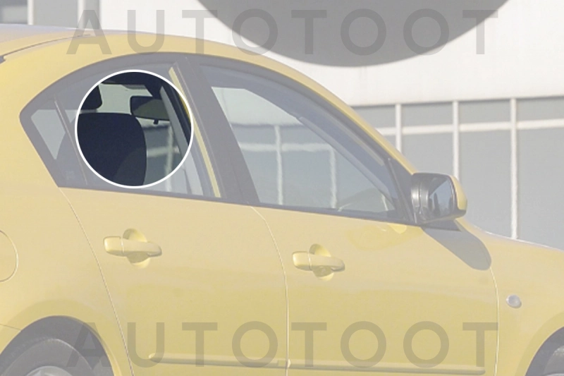 Стекло заднее правое опускное -  для MAZDA 3 (AXELA)