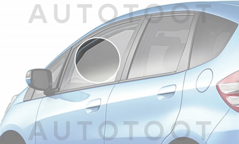 Стекло переднее левое опускное -  для HONDA JAZZ, HONDA FIT