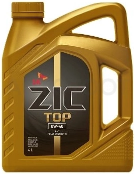 0W-40 SM/CF 4л масло моторное ZIC TOP синтетика - Артикул 162611 - Производитель ZIC - Фото, Отзывы, Цены