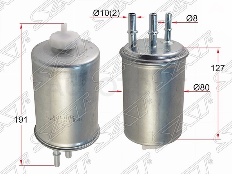 Фильтр топливный 1.8/дизель/TC(115PS) -JDF0033 Just Drive для HYUNDAI TERRACAN, SSANGYONG KYRON, FORD FOCUS