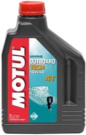 10W-40 масло четырехтактное Motul Outboard Tech 4T 2л. - Артикул 106368 - Производитель MOTUL - Фото, Отзывы, Цены