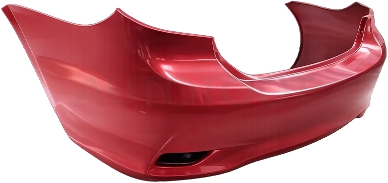 Бампер задний красный -TY04395BF Tyg для TOYOTA COROLLA