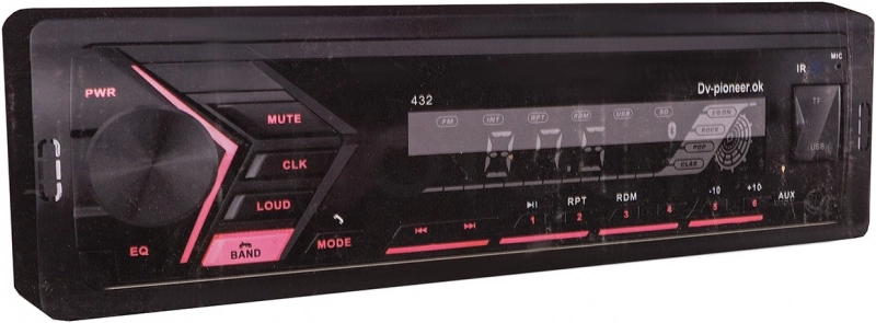 Pioneer Автомагнитола Pioneer.ok 432 с Bluetooth - Артикул 432PIONEEROK - Производитель Pioneer - Фото, Отзывы, Цены