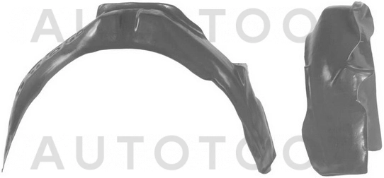 Подкрылок переднего крыла левый -  для AUDI 80