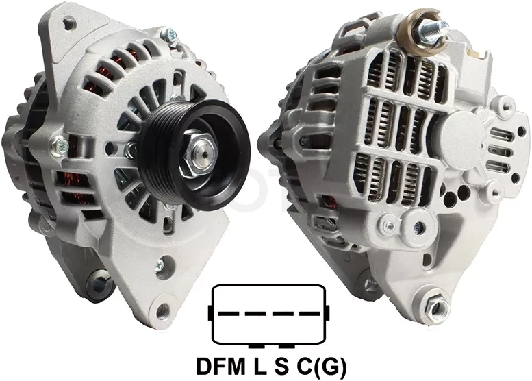 Генератор MMC LANCER 2.0 03-07/MONTERO 3.8 04-06/OUTLANDER 2.0 04-06/PAJERO 3.5 00- 12V 110A