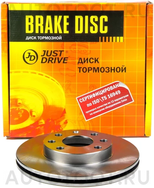 Диск тормозной передний DF1609 (236x19,9) 6 отв - Артикул JBD0011 - Производитель Just Drive - Фото, Отзывы, Цены