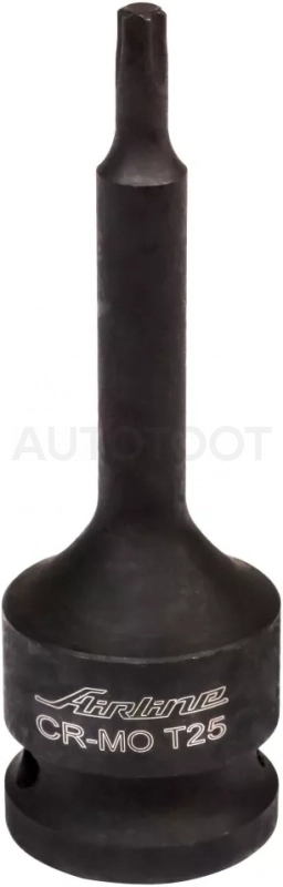 Головка ударная торцевая 1/2"DR внешний TORX T25, L=78мм