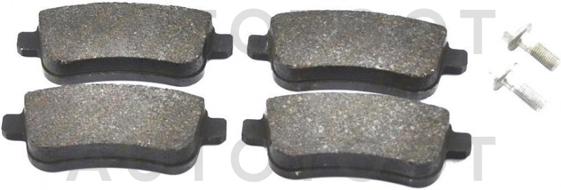 Колодки тормозные задние -ST440604694R Sat для RENAULT MEGANE, RENAULT FLUENCE
