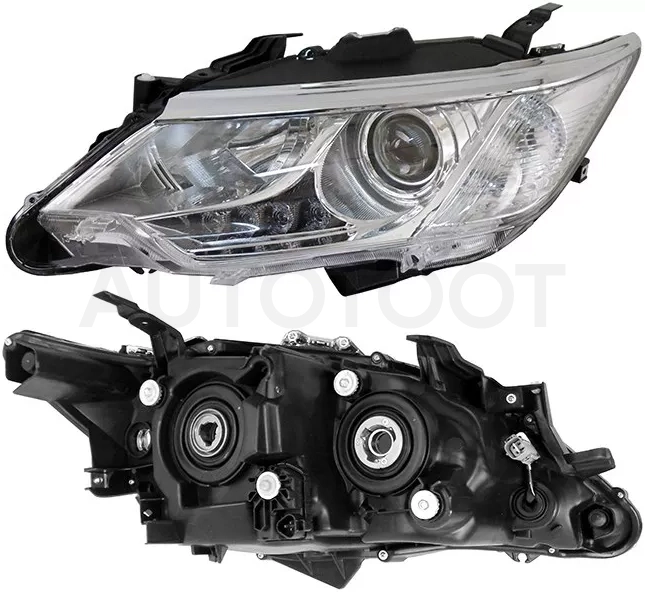 Фара Toyota Camry (XV50) 14-17 (Слева/ Галоген/ ДХО/ С электрокорректором)