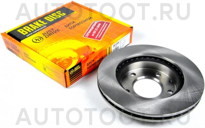 Диск тормозной передний DF2704 (258x24) 5 отв - Артикул JBD0059 - Производитель Just Drive - Фото, Отзывы, Цены