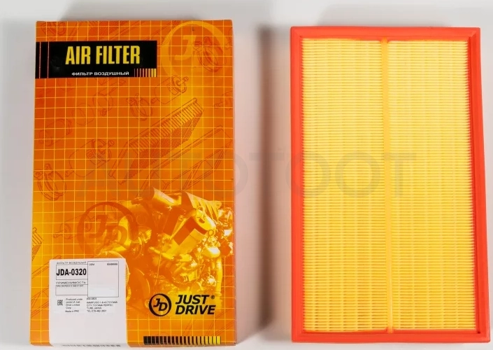Фильтр воздушный - Артикул JDA0320 - Производитель Just Drive - Фото, Отзывы, Цены