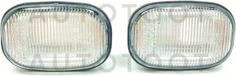 Повторитель поворота в крыло левый+правый (комплект, белый) -  для TOYOTA ALLEX, TOYOTA COROLLA, TOYOTA PROBOX, TOYOTA SUCCEED, TOYOTA RAV4, TOYOTA CORONA, TOYOTA CARINA E, TOYOTA CAMRY, TOYOTA HARRIE