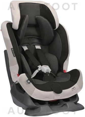 Кресло детское автомобильное Swing Moon Premium черно-серое - Артикул ALC460E - Производитель AILEBEBE - Фото, Отзывы, Цены