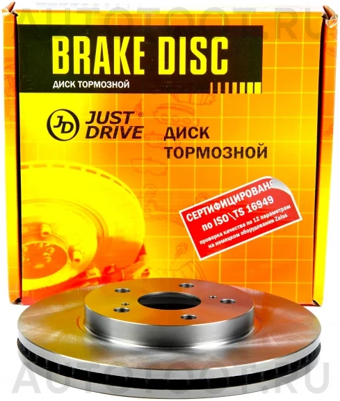 Диск тормозной передний DF4204 (296x28) 5 отв - Артикул JBD0027 - Производитель Just Drive - Фото, Отзывы, Цены