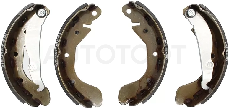Колодки тормозные барабанные Chevrolet Lacetti 04-13 / Lanos 05-09 - Артикул SA055 - Производитель Sangsin - Фото, Отзывы, Цены