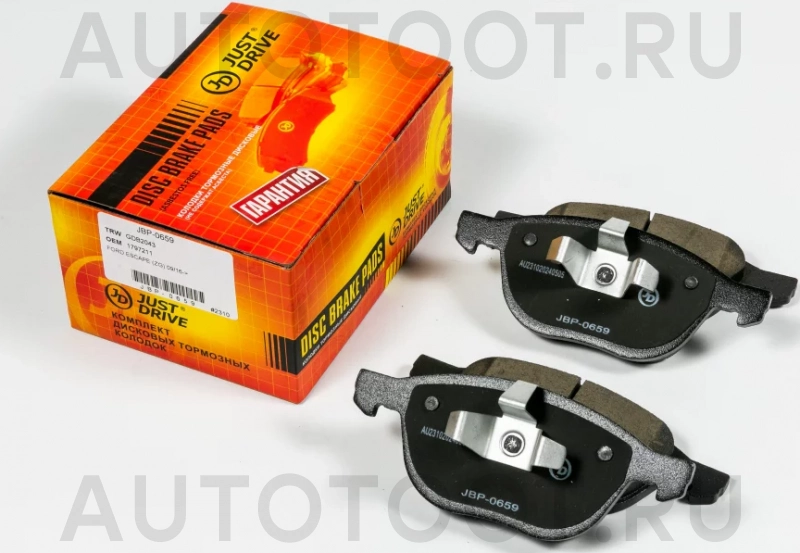 Колодки тормозные дисковые передние GDB2043 - Артикул JBP0659 - Производитель Just Drive - Фото, Отзывы, Цены
