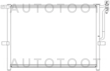 Радиатор кондиционера -STBW463940 Sat для BMW X3