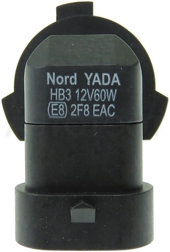 Лампа галоген HB3 NORD YADA 12V 60W CLEAR - Артикул 800008 - Производитель NORD YADA - Фото, Отзывы, Цены