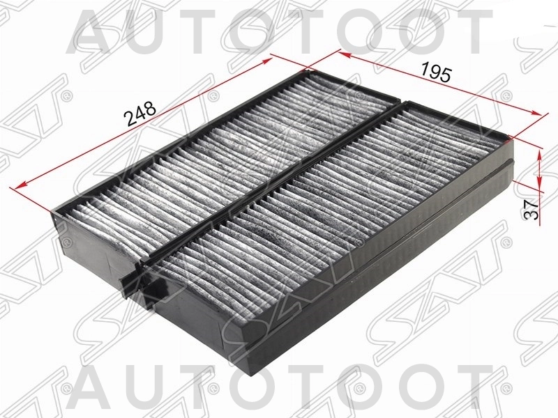 Фильтр салонный (угольный) -ST976193D000U Sat для HYUNDAI SANTA FE, HYUNDAI SONATA