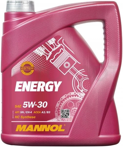 5W-30 MANNOL Energy 4л Масло моторное синтетическое - Артикул 4036021403106 - Производитель Mannol - Фото, Отзывы, Цены