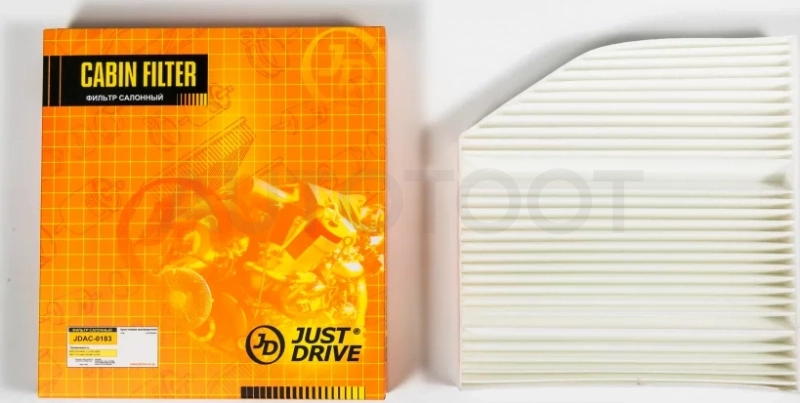 Фильтр салонный - Артикул JDAC0183 - Производитель Just Drive - Фото, Отзывы, Цены