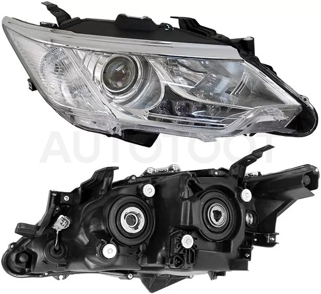 Фара Toyota Camry (XV50) 14-17 (Справа/ Галоген/ ДХО/ С электрокорректором)