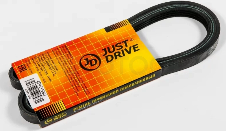 Ремень поликлиновый JD - Артикул 4PK1580 - Производитель Just Drive - Фото, Отзывы, Цены