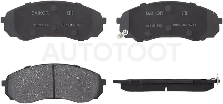 Колодки тормозные (Спереди) Haval H9 15-24 / Kia Carnival 06-14 / Hyundai Grand Starex 07-13 / H1 07-18 / Starex 07-17
