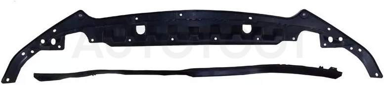 Спойлер бампера Honda Odyssey 03-07 (Спереди)