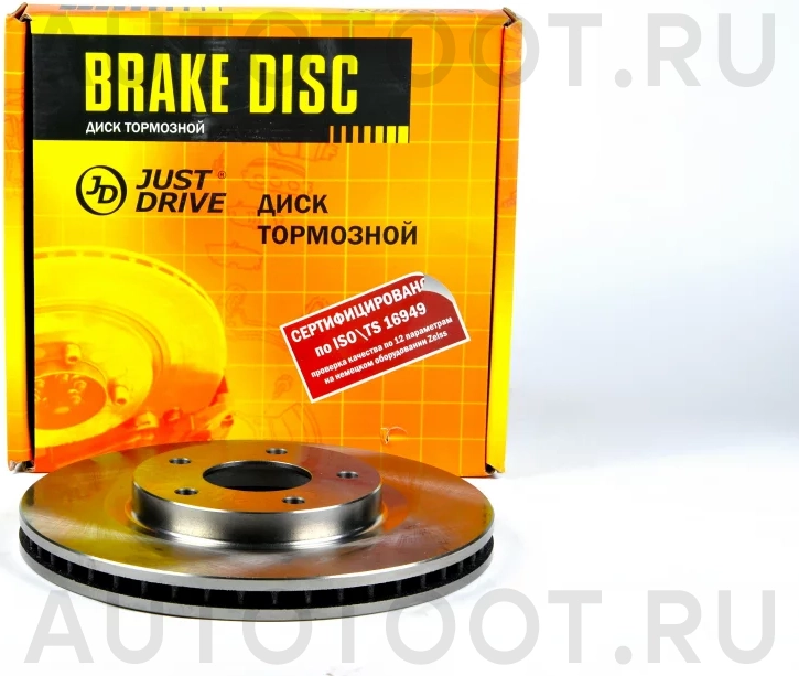 Диск тормозной передний DF4964 (296x26) 5 отв - Артикул JBD0045 - Производитель Just Drive - Фото, Отзывы, Цены