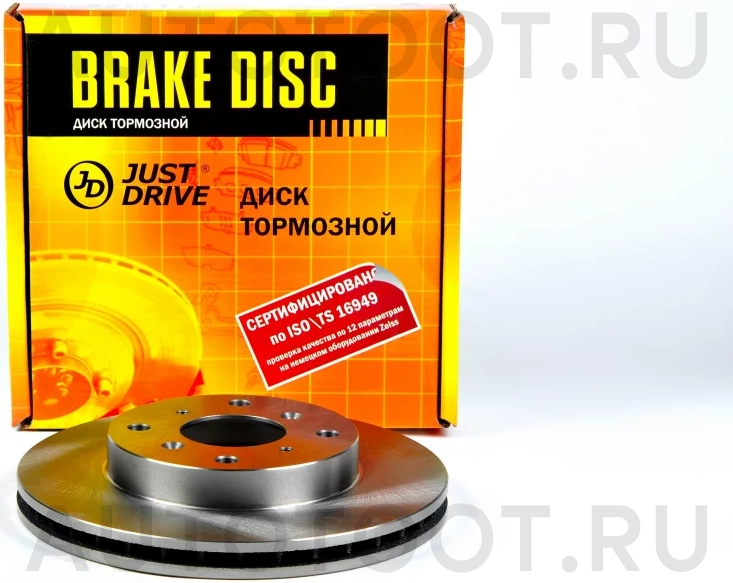 Диск тормозной передний DF3109 (260x23) 4 отв - Артикул JBD0065 - Производитель Just Drive - Фото, Отзывы, Цены