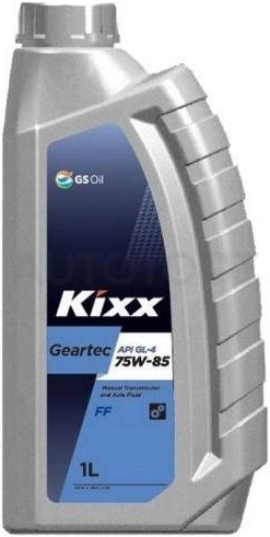 Масло трансмиссионное KIXX GEARTEC FF 75W-85 GL-4 1л - Артикул L2717AL1E1 - Производитель Kixx - Фото, Отзывы, Цены