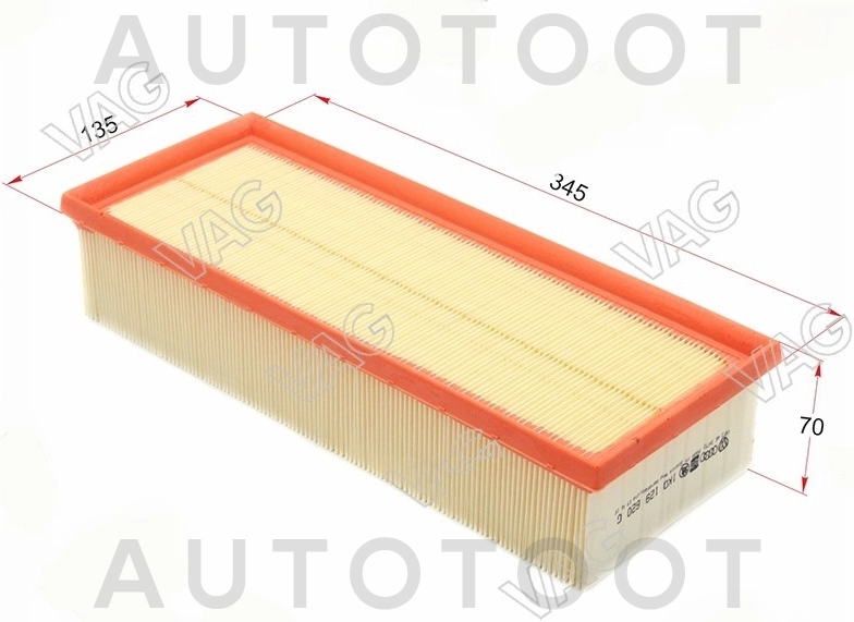 Фильтр воздушный -ST1K0129620D Sat для AUDI A3, AUDI Q3, SKODA OCTAVIA, SKODA SUPERB, SKODA YETI, VOLKSWAGEN CADDY, VOLKSWAGEN TIGUAN