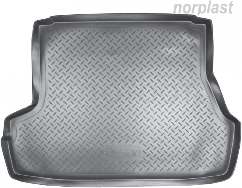 Коврик в багажник NORPLAST, черный, полиуретан, седан -NPLP3108 Norplast для HYUNDAI ELANTRA