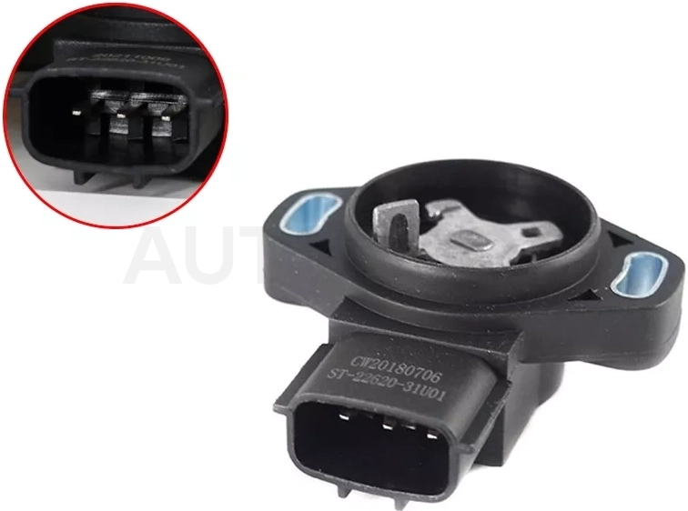 Датчик дроссельной заслонки Nissan Sunny 93-04 / Cefiro 94-00 - Артикул ST2262031U01 - Производитель Sat - Фото, Отзывы, Цены