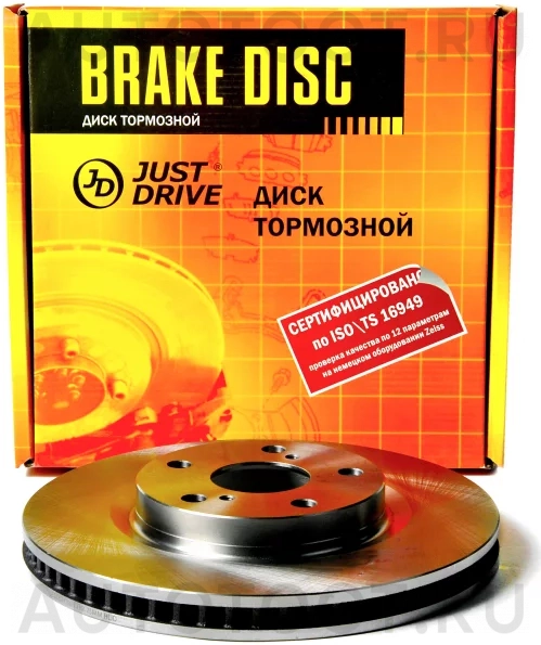 Диск тормозной передний DF4828S (296x28) - Артикул JBD0077 - Производитель Just Drive - Фото, Отзывы, Цены